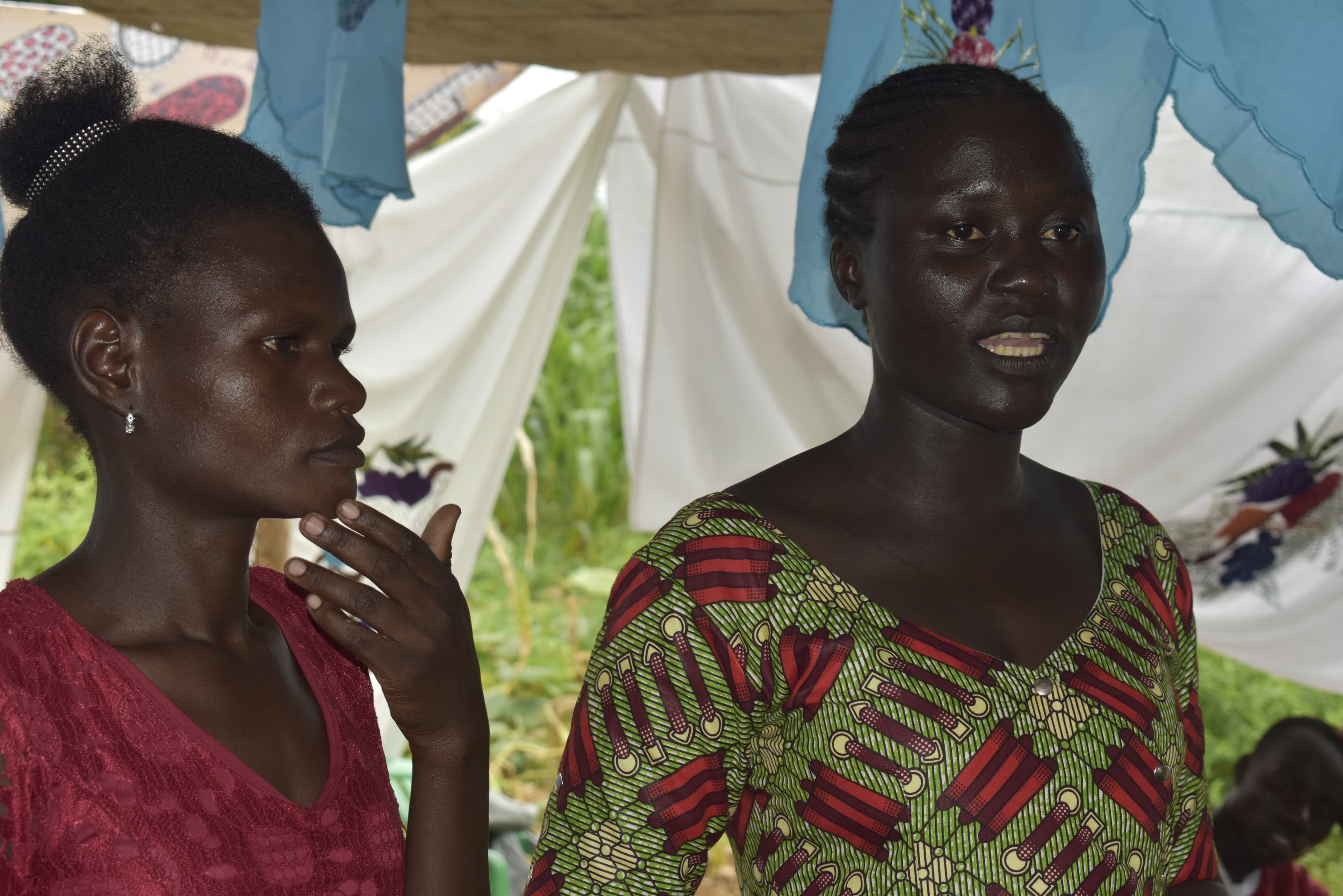 RFS community storytelling activity in Bidi-Bidi Settlement